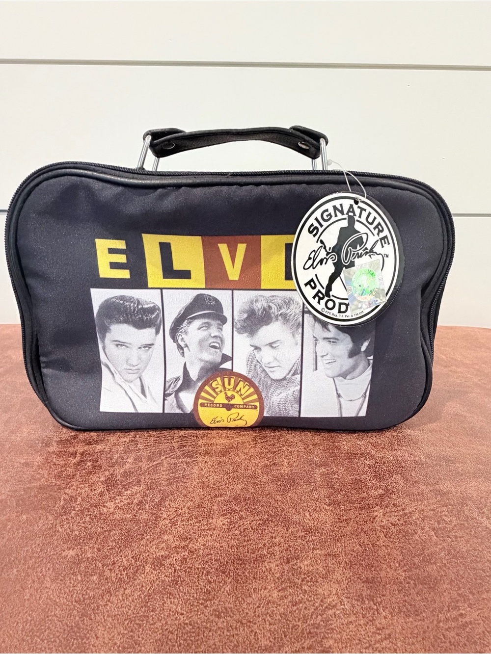 Vintage Elvis Presley Y2K Rockabilly Travelcore Toiletry Bag NWT - Picture 2 of 11